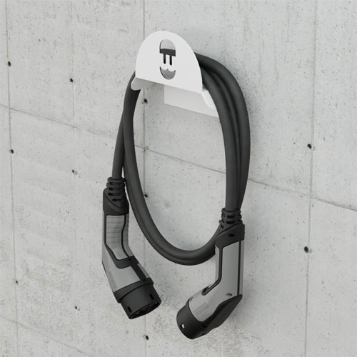 Cable Holder White 1 Cable Holder White